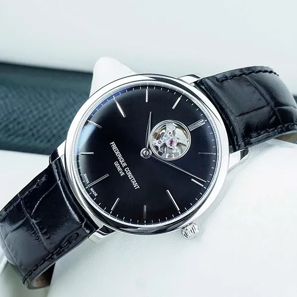 Đồng Hồ Nam Frederique Constant Slimline Automatic Black FC-312B4S6 Màu Đen