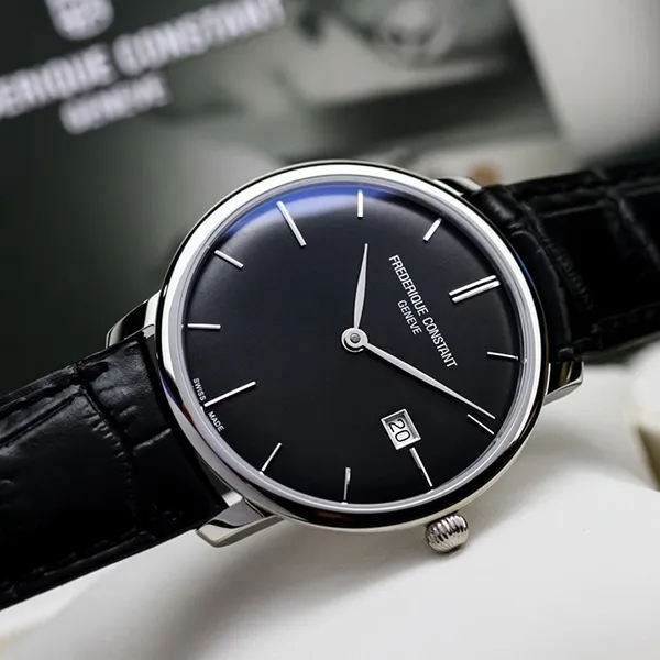 Đồng Hồ Nam Frederique Constant Slimline FC-306G4S6 Màu Đen - Đồng hồ - Vua Hàng Hiệu