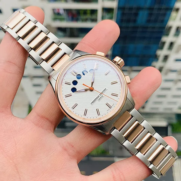 Đồng Hồ Nam Frederique Constant Yacht Timer FC-380VT4H2B Màu Demi (Bạc – Vàng Hồng) - Đồng hồ - Vua Hàng Hiệu