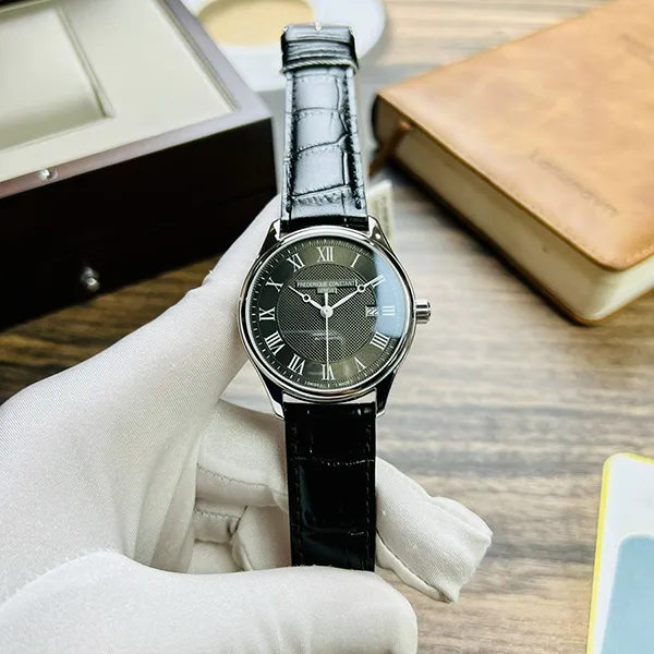 Đồng Hồ Nam Fredique Constant Classics Index FC-303MCK5B6 Màu Đen Bạc - Đồng hồ - Vua Hàng Hiệu