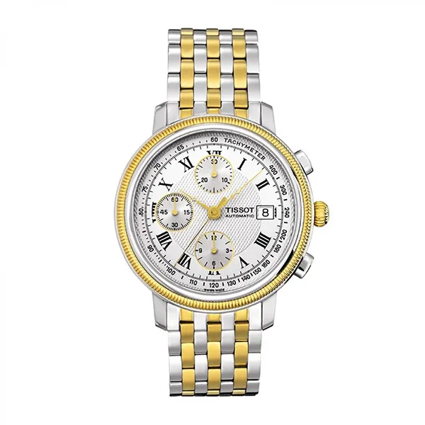 Đồng Hồ Nam Tissot Automatic Bridgeport Chronograph Gent T045.427.22.033.00 Màu Demi (Vàng-Bạc)