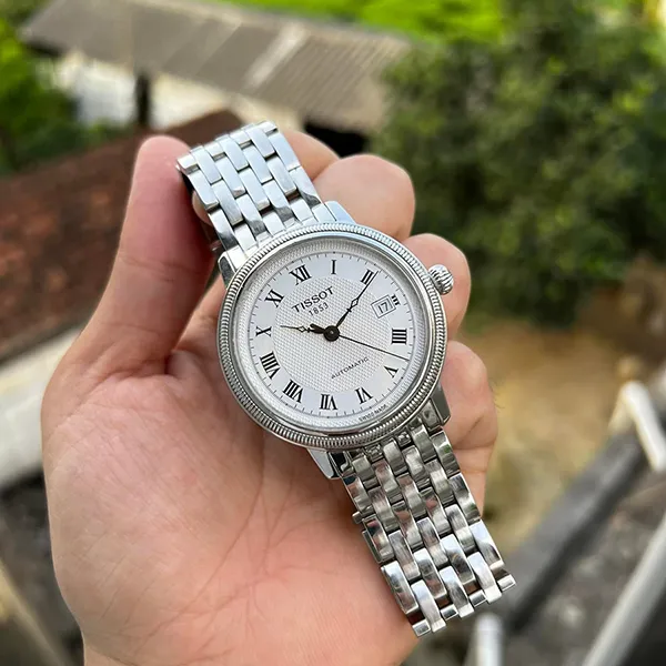 Đồng Hồ Nam Tissot Automatic Bridgeport Watch T045.407.11.033.00 Màu Bạc - Đồng hồ - Vua Hàng Hiệu