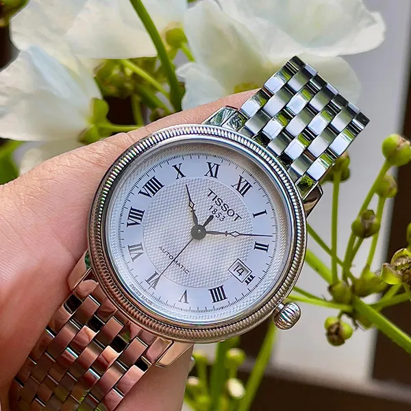 Đồng Hồ Nam Tissot Automatic Bridgeport Watch T045.407.11.033.00 Màu Bạc - Đồng hồ - Vua Hàng Hiệu