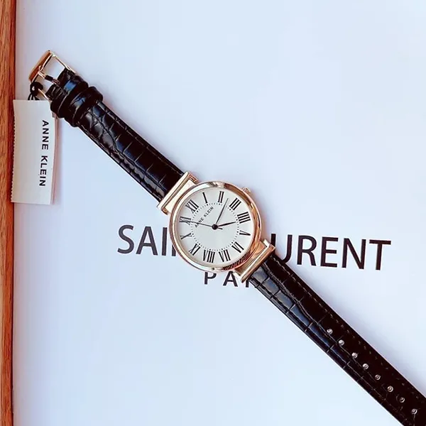 Đồng Hồ Nữ Anne Klein AK-3822GPBK Quartz Watch Màu Đen - Đồng hồ - Vua Hàng Hiệu