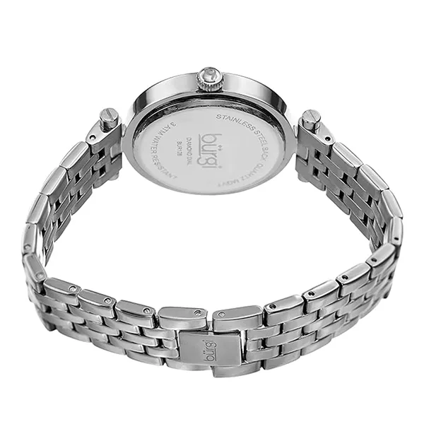 Đồng Hồ Nữ Burgi Analog Display And Stainless Steel Strap BUR223SSBR Màu Nâu Bạc