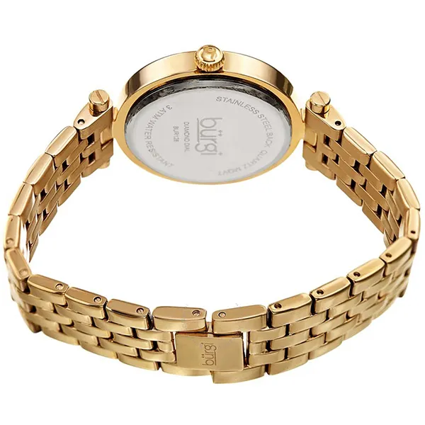 Đồng Hồ Nữ Burgi Flower Marker Quartz Diamond Red Dial Ladies Watch BUR223YGR Màu Đỏ Vàng - Đồng hồ - Vua Hàng Hiệu