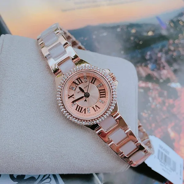 Đồng Hồ Nữ Michael Kors Camille Two-Tone Watch MK4292 Màu Vàng Hồng - Đồng hồ - Vua Hàng Hiệu