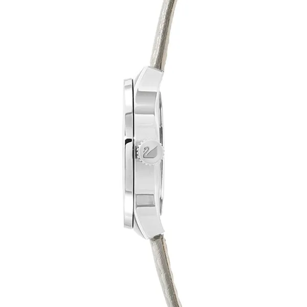 Đồng Hồ Nữ Swarovski Dreamy Watch Leather Strap 5219457 Màu Xám - Đồng hồ - Vua Hàng Hiệu