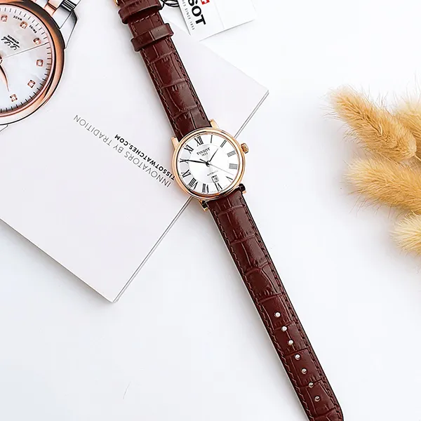 Đồng Hồ Nữ Tissot T-Classic Carson T122.207.36.033.00 (T1222073603300) Màu Nâu Vàng Hồng - Đồng hồ - Vua Hàng Hiệu