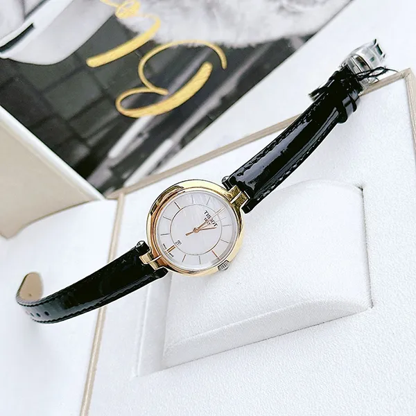 Đồng Hồ Nữ Tissot Flamingo Quartz Watch T094.210.26.111.00 Màu Vàng