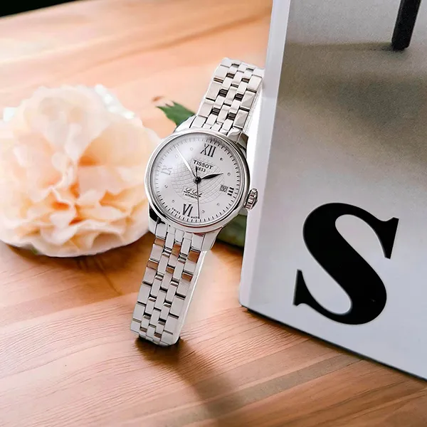 Đồng Hồ Nữ Tissot Le Locle Automatic Lady Watch T41.1.183.16 Màu Bạc - Đồng hồ - Vua Hàng Hiệu