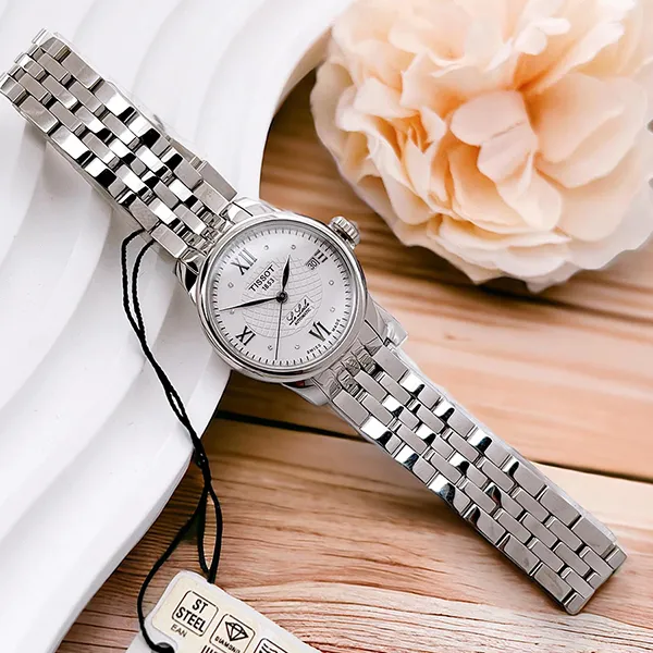 Đồng Hồ Nữ Tissot Le Locle Automatic Lady Watch T41.1.183.16 Màu Bạc - Đồng hồ - Vua Hàng Hiệu
