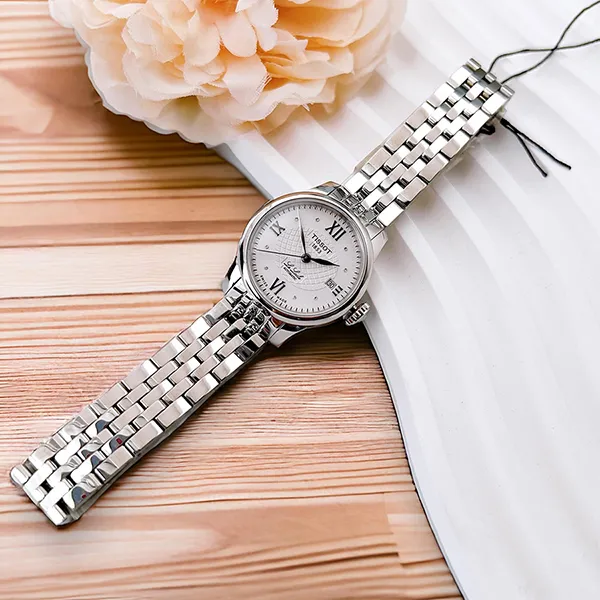 Đồng Hồ Nữ Tissot Le Locle Automatic Lady Watch T41.1.183.16 Màu Bạc - Đồng hồ - Vua Hàng Hiệu