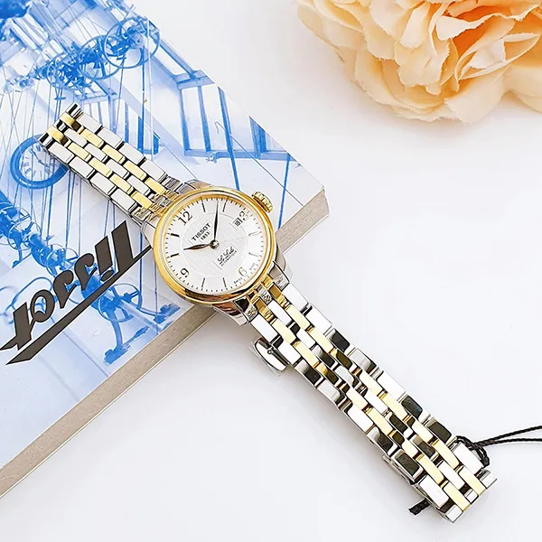 Đồng Hồ Nữ Tissot Le Locle Automatic Watch T41.2.183.34 Màu Demi (Vàng-Bạc) - Đồng hồ - Vua Hàng Hiệu