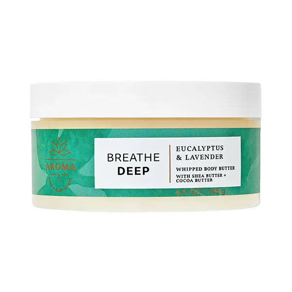 Dưỡng Thể Bath & Body Works Breathe Deep Eucalyptus Lavender Whipped Body Butter 185g - 2