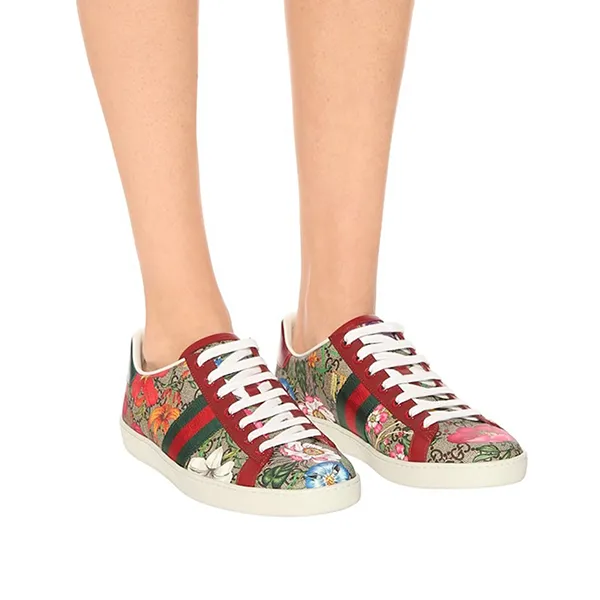Giày Sneaker Nữ Gucci Ace GG Supreme Flora Phối Màu Size 35.5 - Giày - Vua Hàng Hiệu