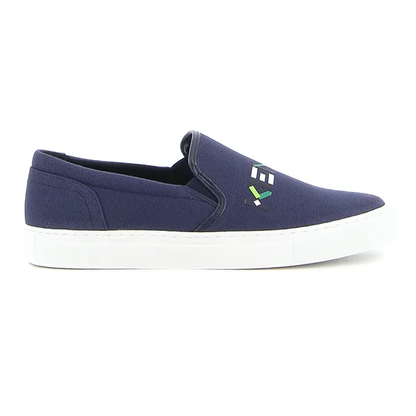 Giày Slip On Nam Kenzo K-Skate FB65SN186F71 Màu Xanh Navy Size 40 - Giày - Vua Hàng Hiệu