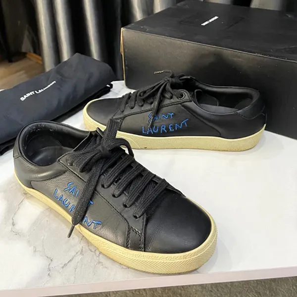Giày Sneaker Nữ Yves Saint Laurent YSL Moon Shoes 514162 Màu Đen Size 35