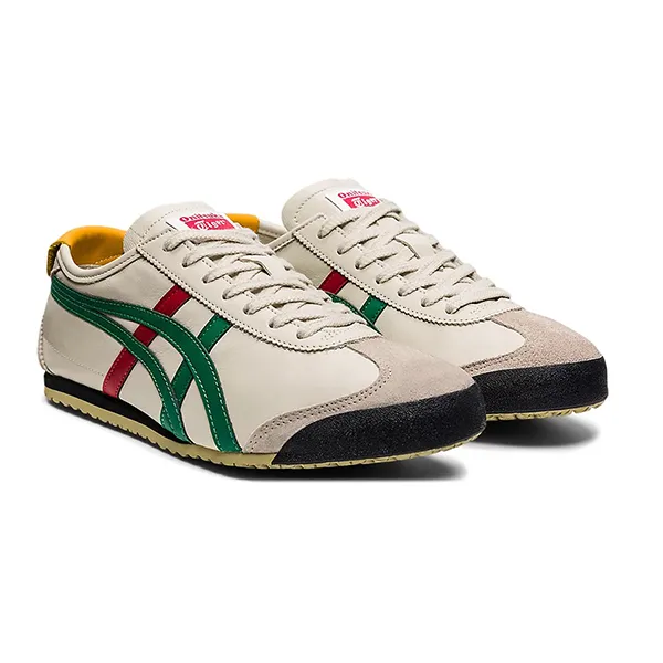 Giày Sneaker Onitsuka Tiger Mexico 66 Birch Green 1183C102-201 Màu Trắng Đen Size 44 - Giày - Vua Hàng Hiệu