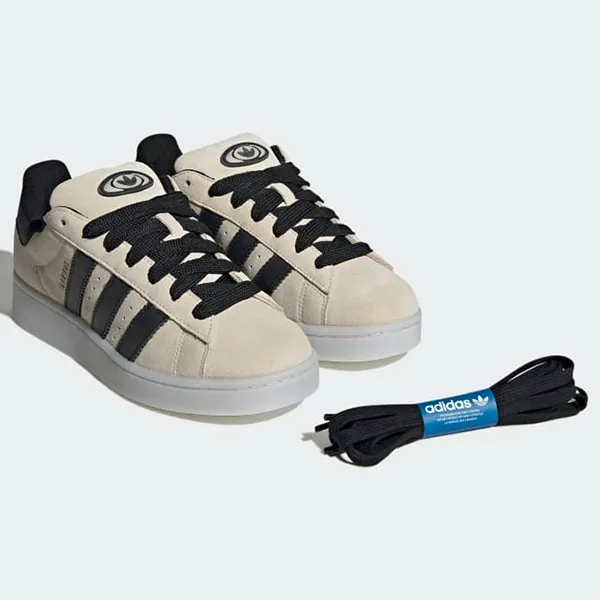 Giày Thể Thao Adidas Campus 00s Shoes HQ8711 Màu Be Phối Đen Size 40.5 - Giày - Vua Hàng Hiệu