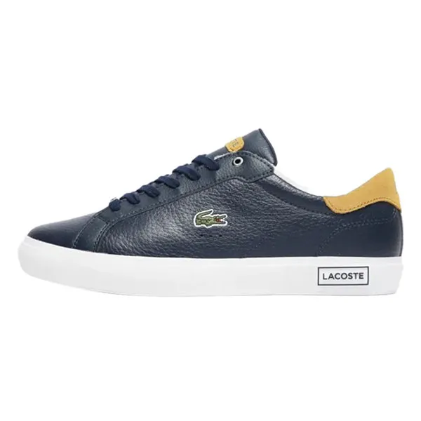 Giày Thể Thao Lacoste Powercourt Logo Màu Xanh Navy Size 42 - Giày - Vua Hàng Hiệu