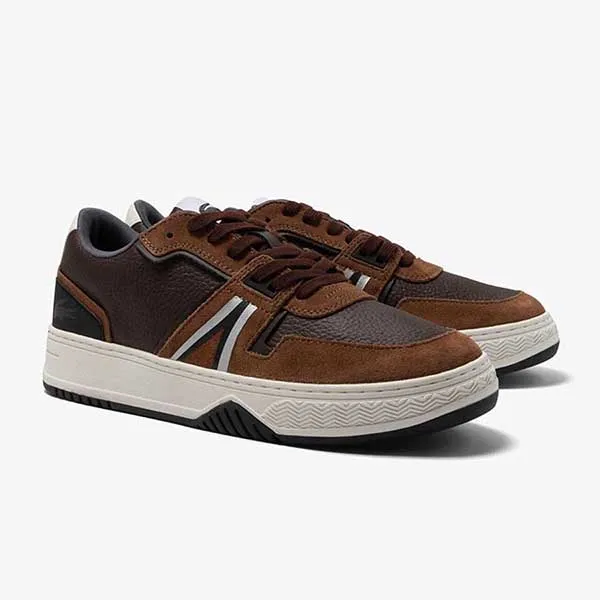 Giày Thể Thao Nam Lacoste L001 2232 Màu Nâu Size 41