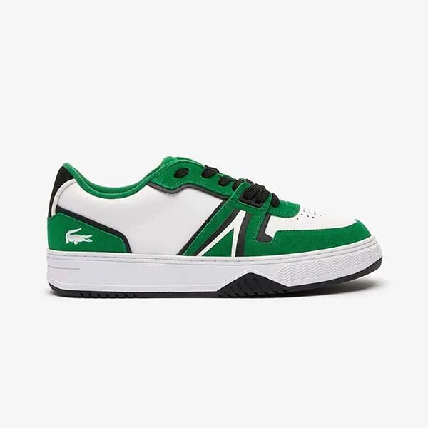 Giày Thể Thao Nam Lacoste L001 2234 Màu Trắng Phối Xanh Lá Size 39.5 - Giày - Vua Hàng Hiệu