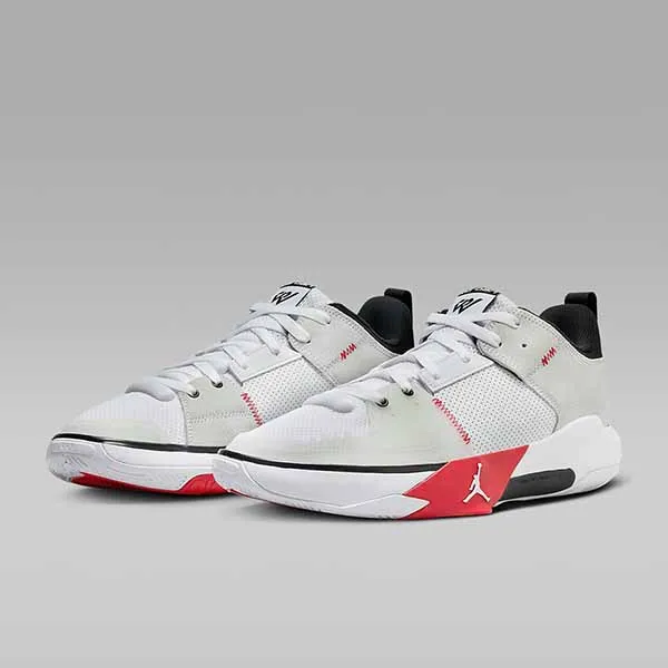 Giày Thể Thao Nam Nike Jordan One Take 5 PF Men's Shoes FD2336-106 Màu Trắng Đỏ Size 43