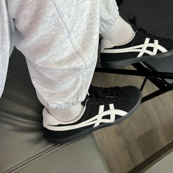 Giày Thể Thao Onitsuka Tiger DD Trainer Black White 1183B479-001 Màu Đen Trắng Size 36 - Giày - Vua Hàng Hiệu