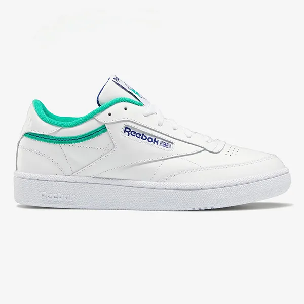 Giày Thể Thao Reebok Club C 85 White Fluorescent Green FW7786 Màu Trắng Xanh Size 34 - Giày - Vua Hàng Hiệu