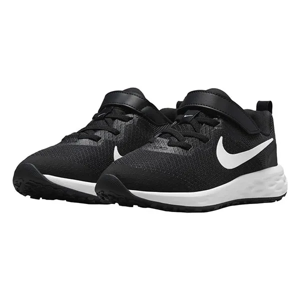 Giày Thể Thao Trẻ Em Nike Revolution 6 Younger Kids' Shoes DD1095-003 Màu Đen Size 32 - 1
