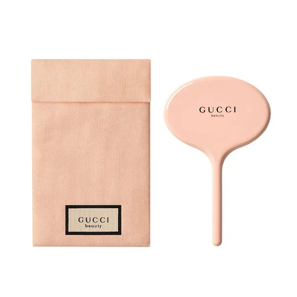 Gương Trang Điểm Nữ Gucci Beauty Mirror With Pouch Pink Màu Hồng - Phụ kiện - Vua Hàng Hiệu