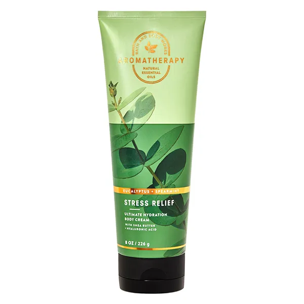 Kem Dưỡng Thể Bath & Body Works Aromatherapy Eucalyptus Spearmint Ultimate Hydration Body Cream 226g - 2