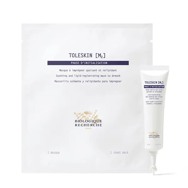 Mặt Nạ Bổ Sung Lipid Và Làm Dịu Da Biologique Recherche Toleskin [M] Mask (10 Miếng x 15ml)