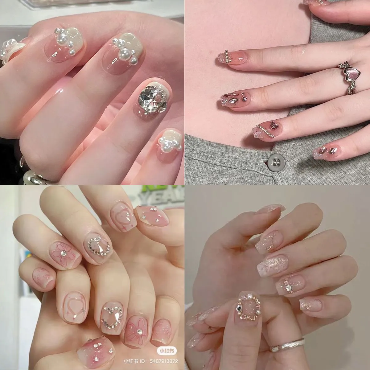 100+ mẫu nail hồng đẹp nhẹ nhàng, tự nhiên ngọt ngào - 18