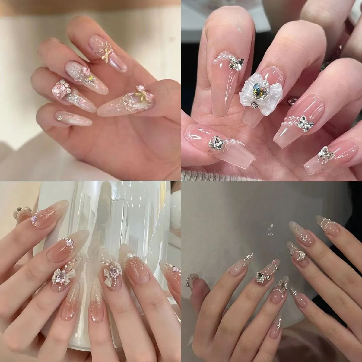 100+ mẫu nail hồng đẹp nhẹ nhàng, tự nhiên ngọt ngào - 19