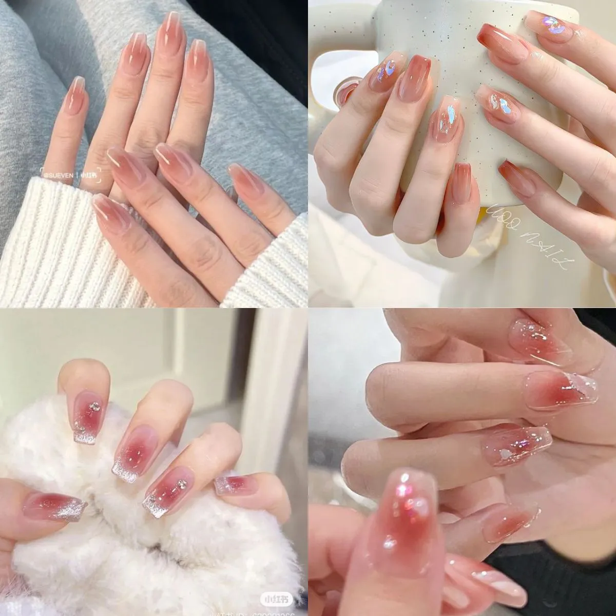 100+ mẫu nail hồng đẹp nhẹ nhàng, tự nhiên ngọt ngào - 7