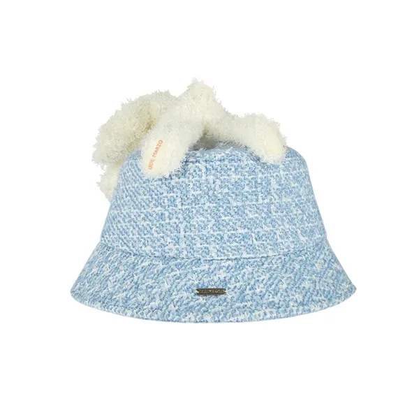 Mũ 13 De Marzo Logo Pendent Bucket Hat Wathet Blue Màu Xanh Da Trời