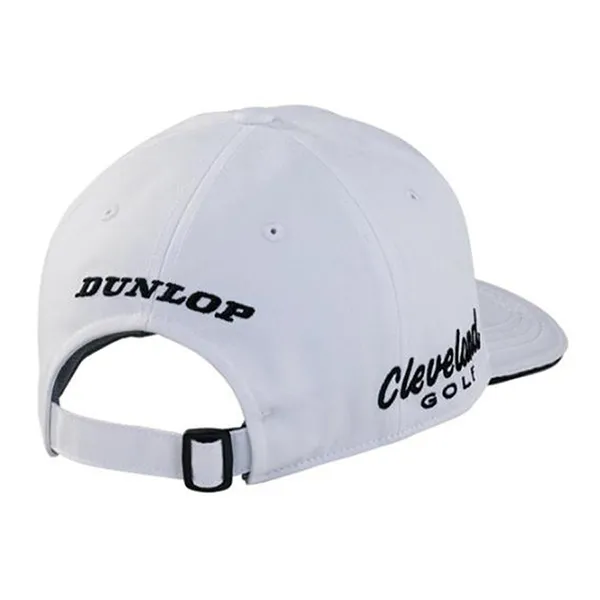 Mũ Dunlop Srixon Golf Hat SMH3130X Màu Trắng Đen - Mũ nón - Vua Hàng Hiệu