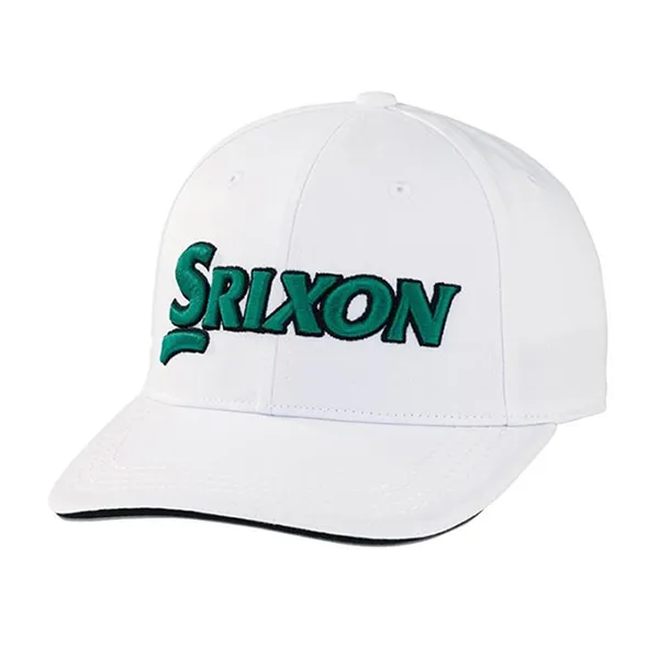 Mũ Dunlop Srixon Golf Hat SMH3130X Màu Trắng Xanh Lá - Mũ nón - Vua Hàng Hiệu