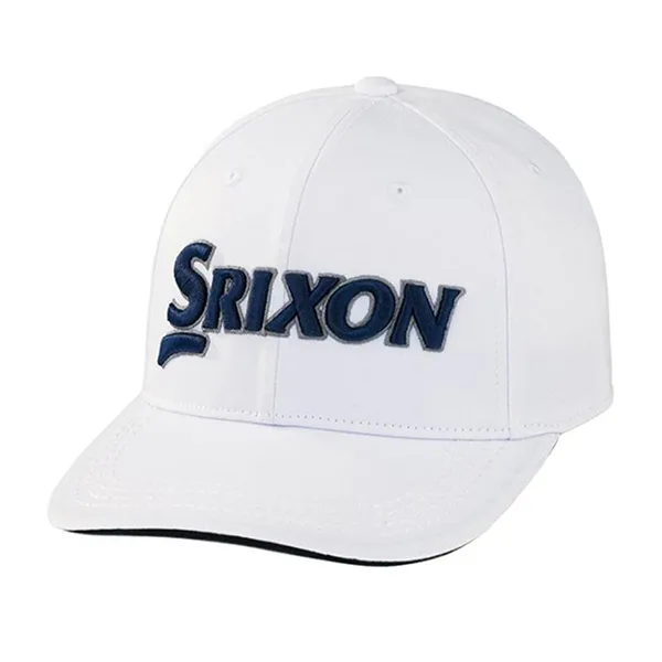 Mũ Dunlop Srixon Golf Hat SMH3130X Màu Trắng Xanh Navy