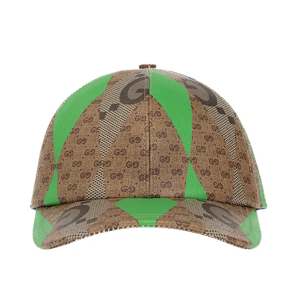 Mũ Gucci GG Supreme Baseball Hat 727478-4HAYC-9769 Màu Nâu/Xanh Size S