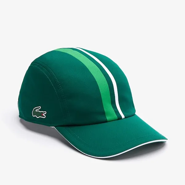 Mũ Lacoste Men’s Sport Light Ergonomic Cap RK6977 5WE Màu Xanh Lá