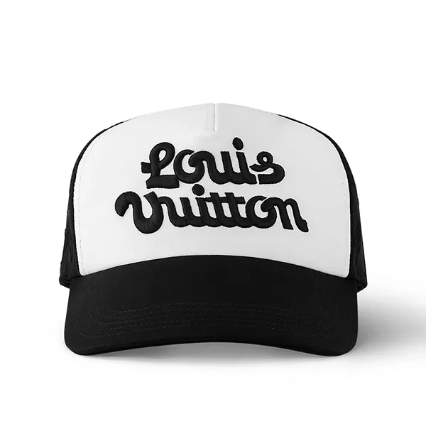 Mũ Louis Vuitton LV Mesh Signature Cap M7462M Màu Đen Size L - Mũ nón - Vua Hàng Hiệu
