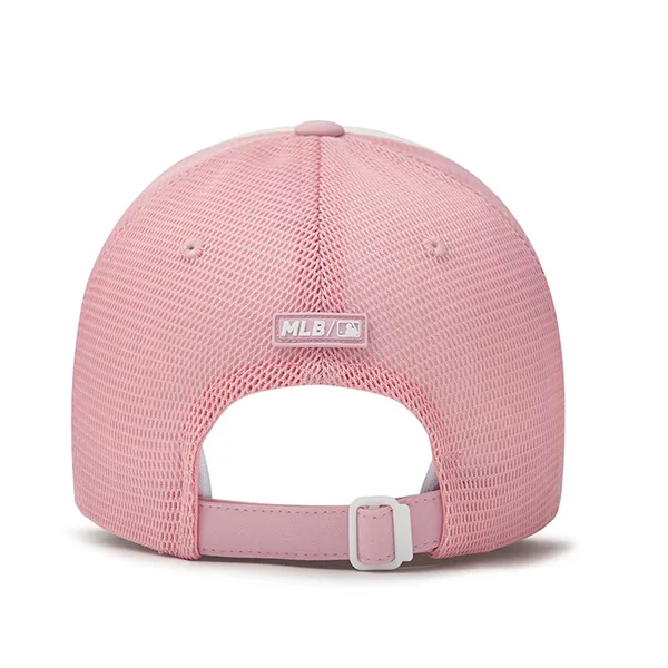 Mũ MLB Varsity Basic Cursive Lettering Color Scheme Mesh Cap LA Dodgers 3AMC00343-07PKL Màu Hồng