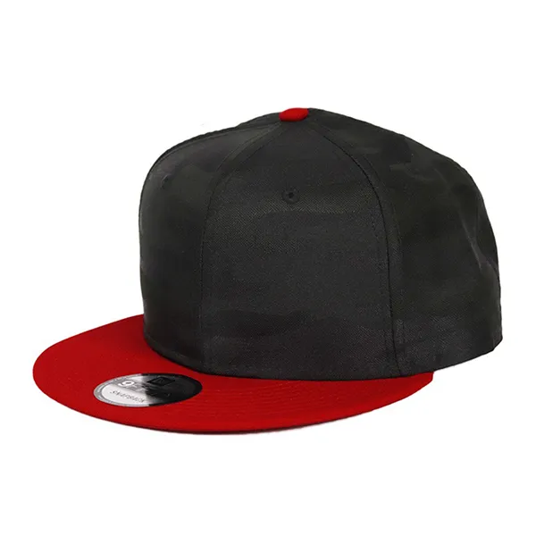Mũ New Era 9FIFTY NE407 Snapback Baseball Black Camo Scarlet Cap Màu Đen Phối Đỏ
