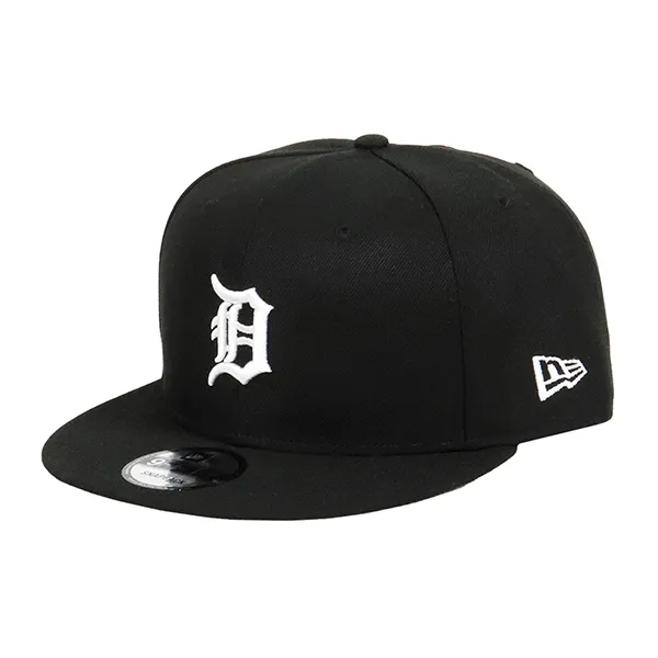 Mũ New Era 9Fifty Snapback Tigers Cap Màu Đen Họa Tiết Trắng - Mũ nón - Vua Hàng Hiệu