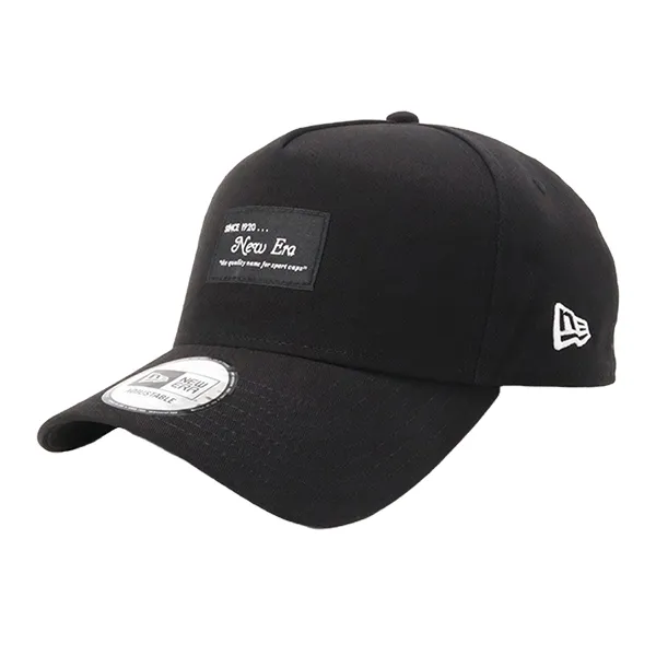 Mũ New Era 9FORTY A-Frame Black Cap Màu Đen - Mũ nón - Vua Hàng Hiệu