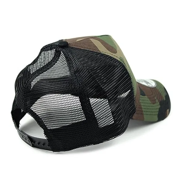 Mũ New Era 9Forty Plain Mesh Trucker Snapback Cap Màu Đen Camo - Mũ nón - Vua Hàng Hiệu