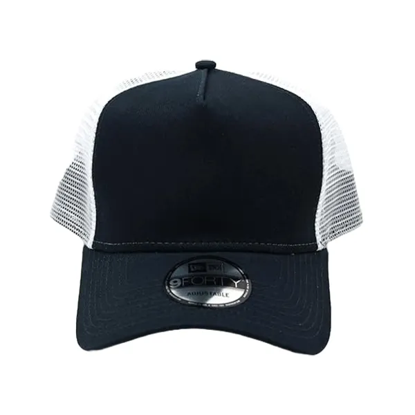 Mũ New Era 9Forty Plain Mesh Trucker Snapback Cap Màu Xanh Navy Trắng - Mũ nón - Vua Hàng Hiệu